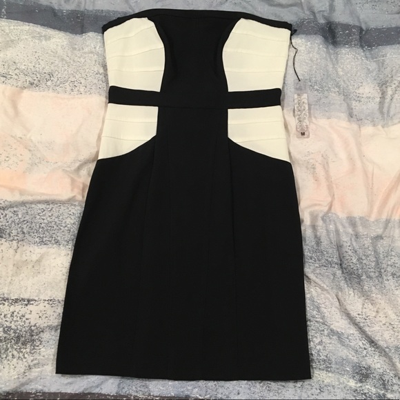 New MARIA BIANCA NERO strapless stretch dress - Picture 1 of 6